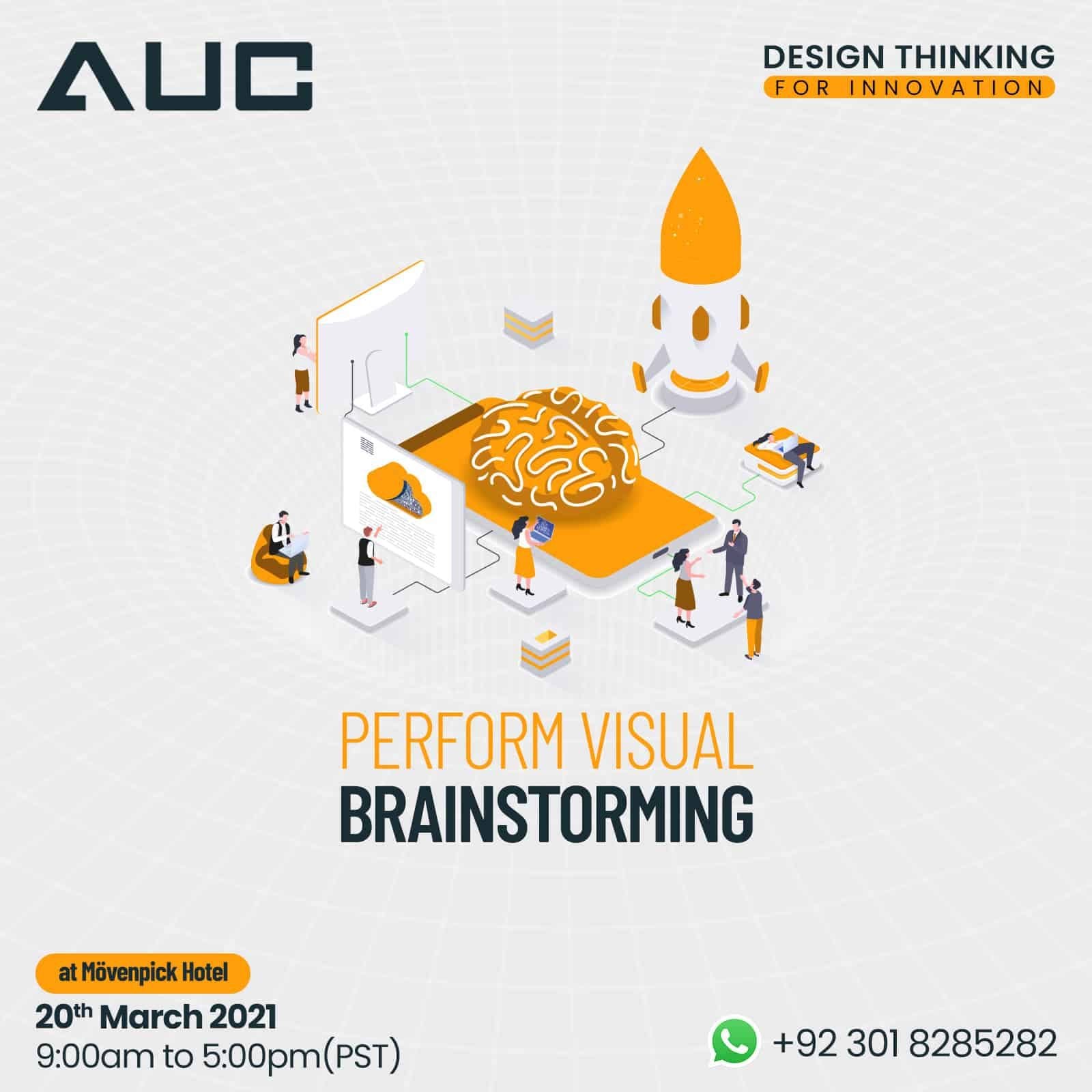 AUC campaign post