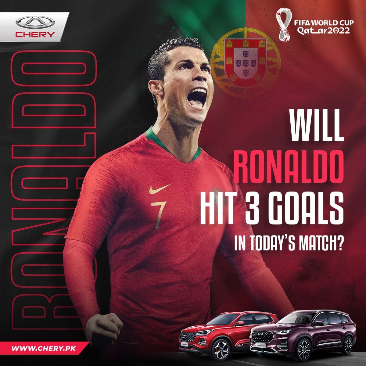 Chery Pakistan campaign post