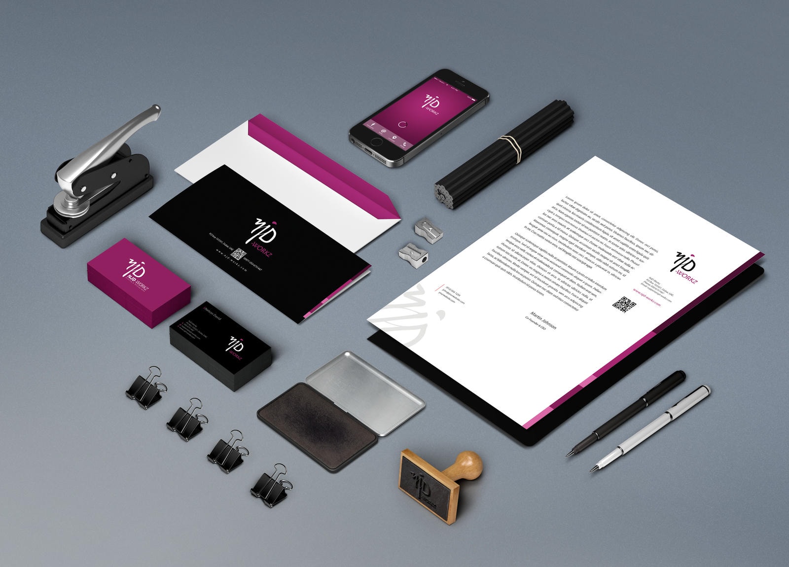 Boundless Technologies corporate identity design