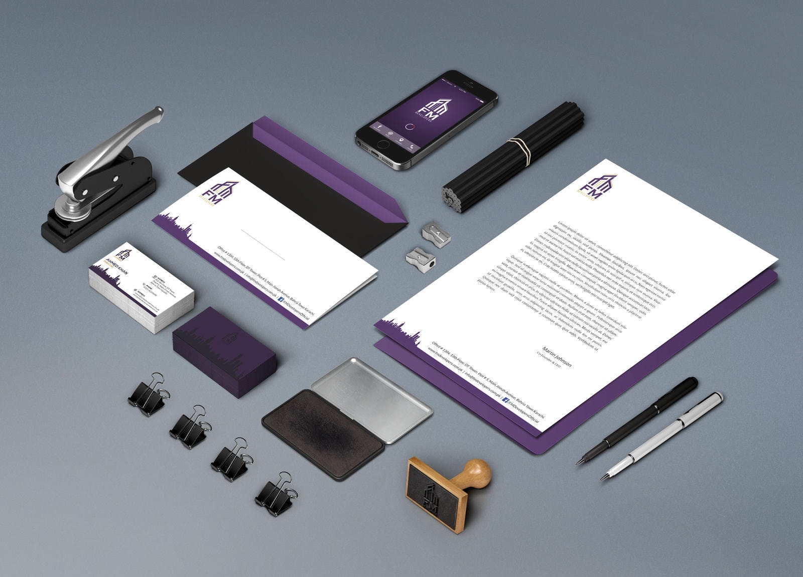 Boundless Technologies corporate identity design