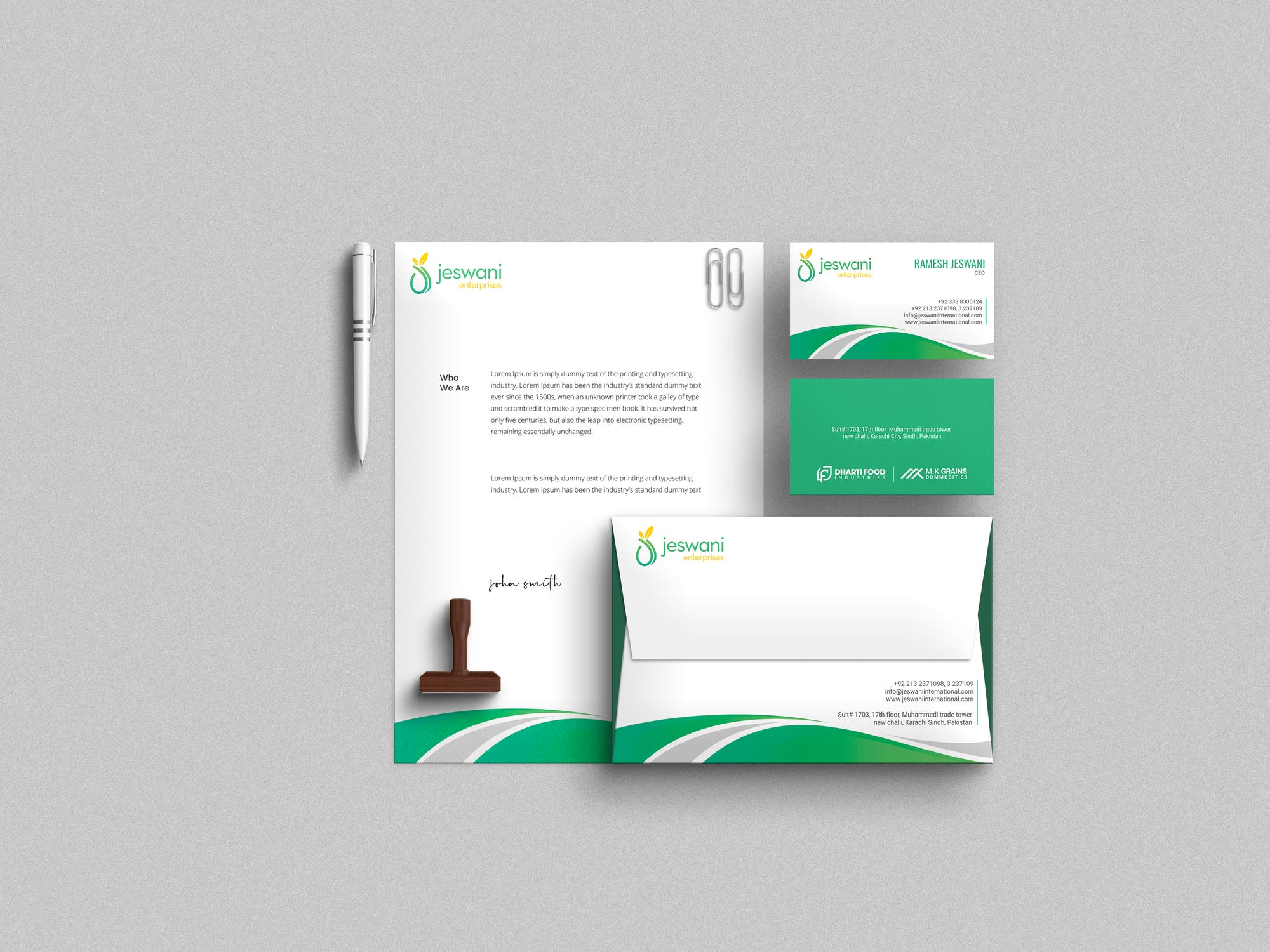 Boundless Technologies corporate identity design