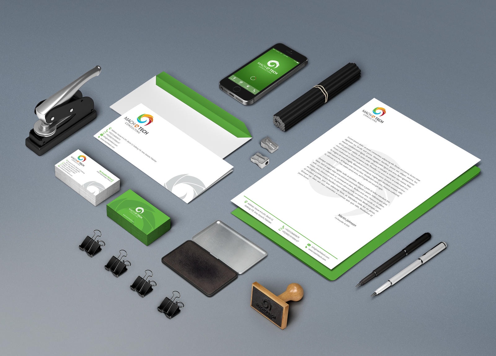 Boundless Technologies corporate identity design