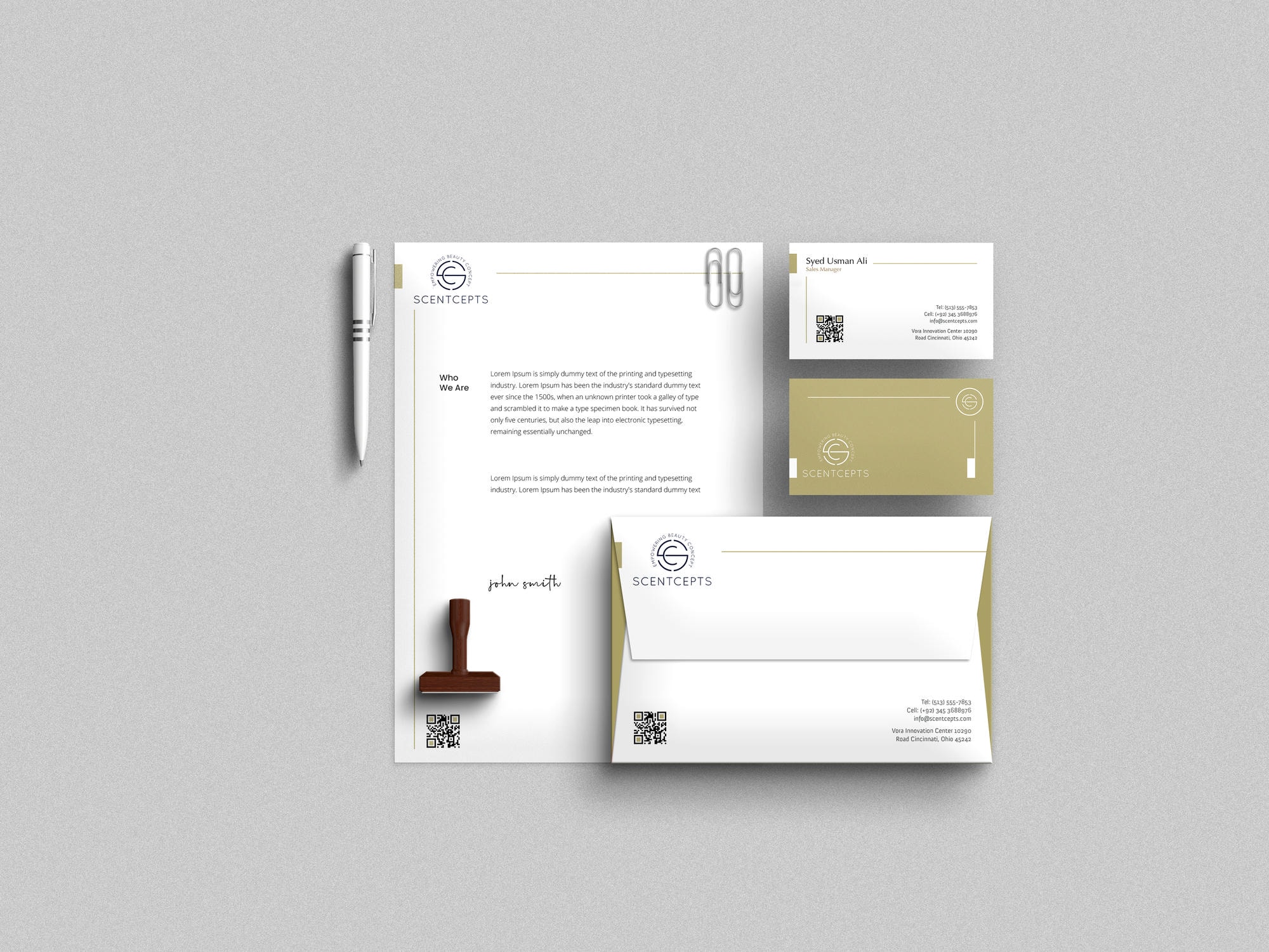 Boundless Technologies corporate identity design