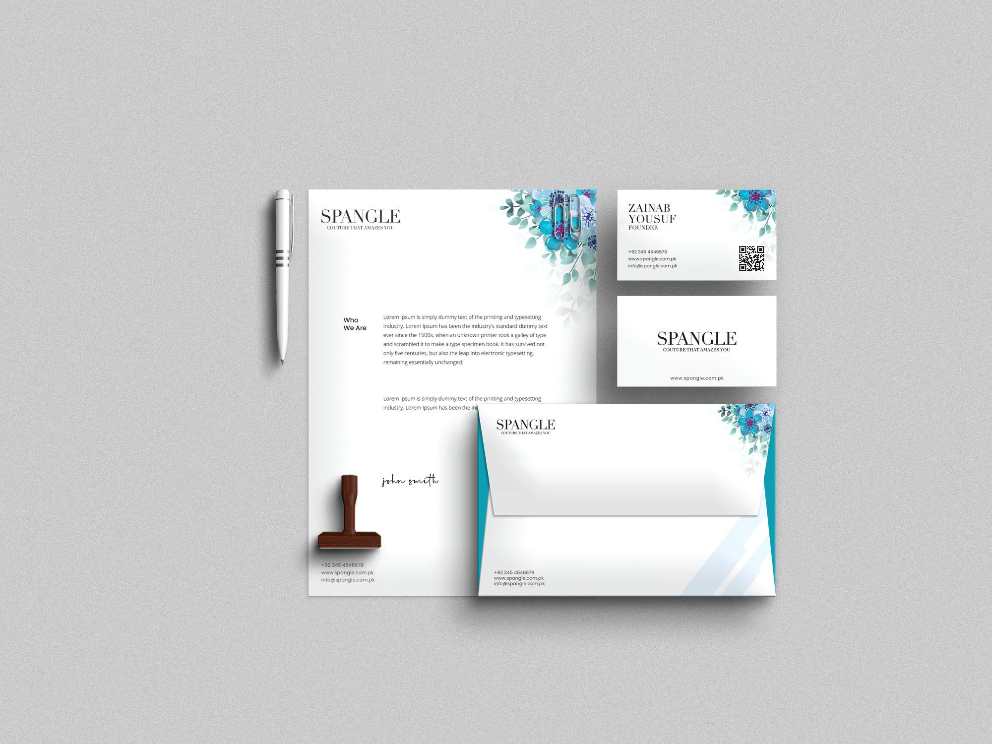 Boundless Technologies corporate identity design