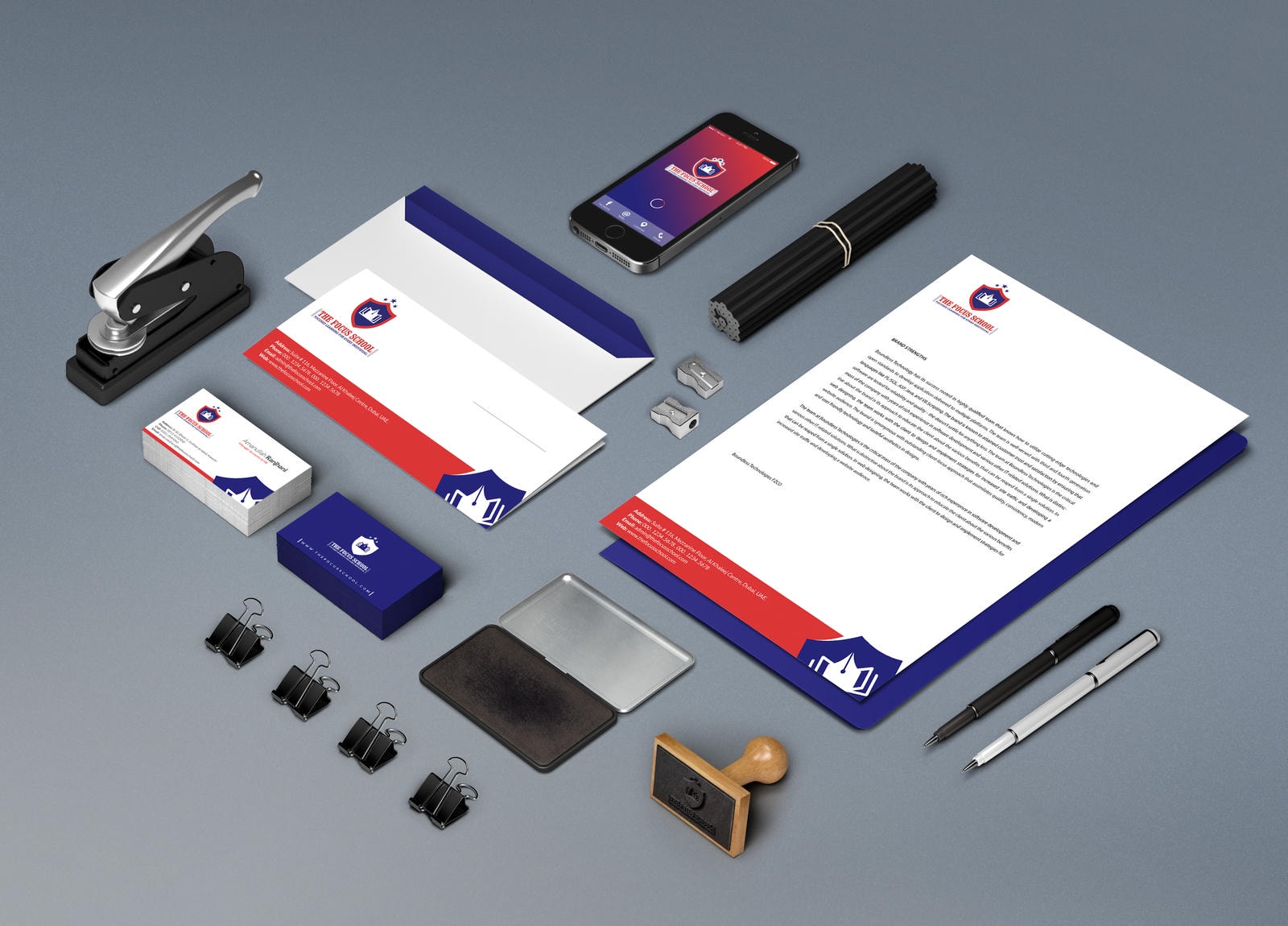 Boundless Technologies corporate identity design