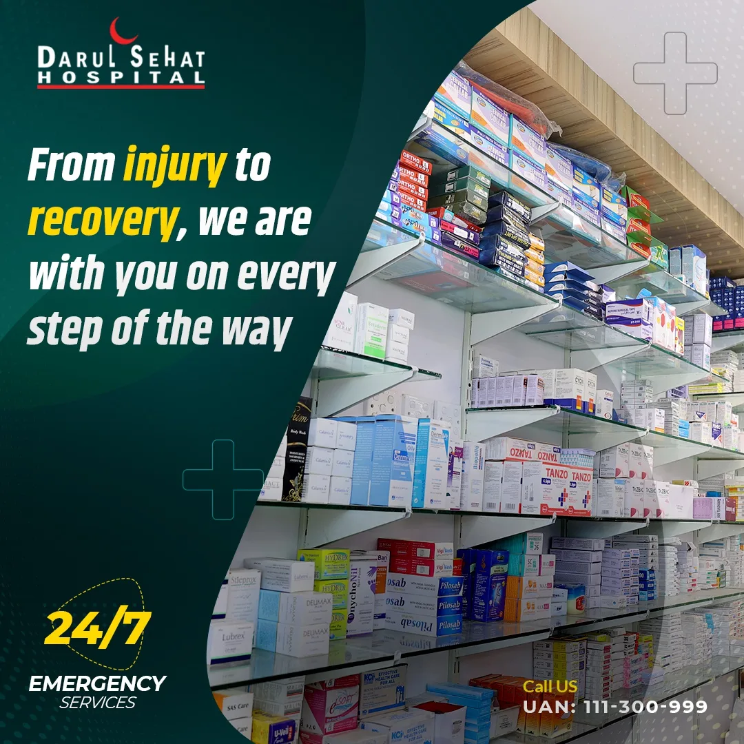 Darul Sehat Hospital campaign post
