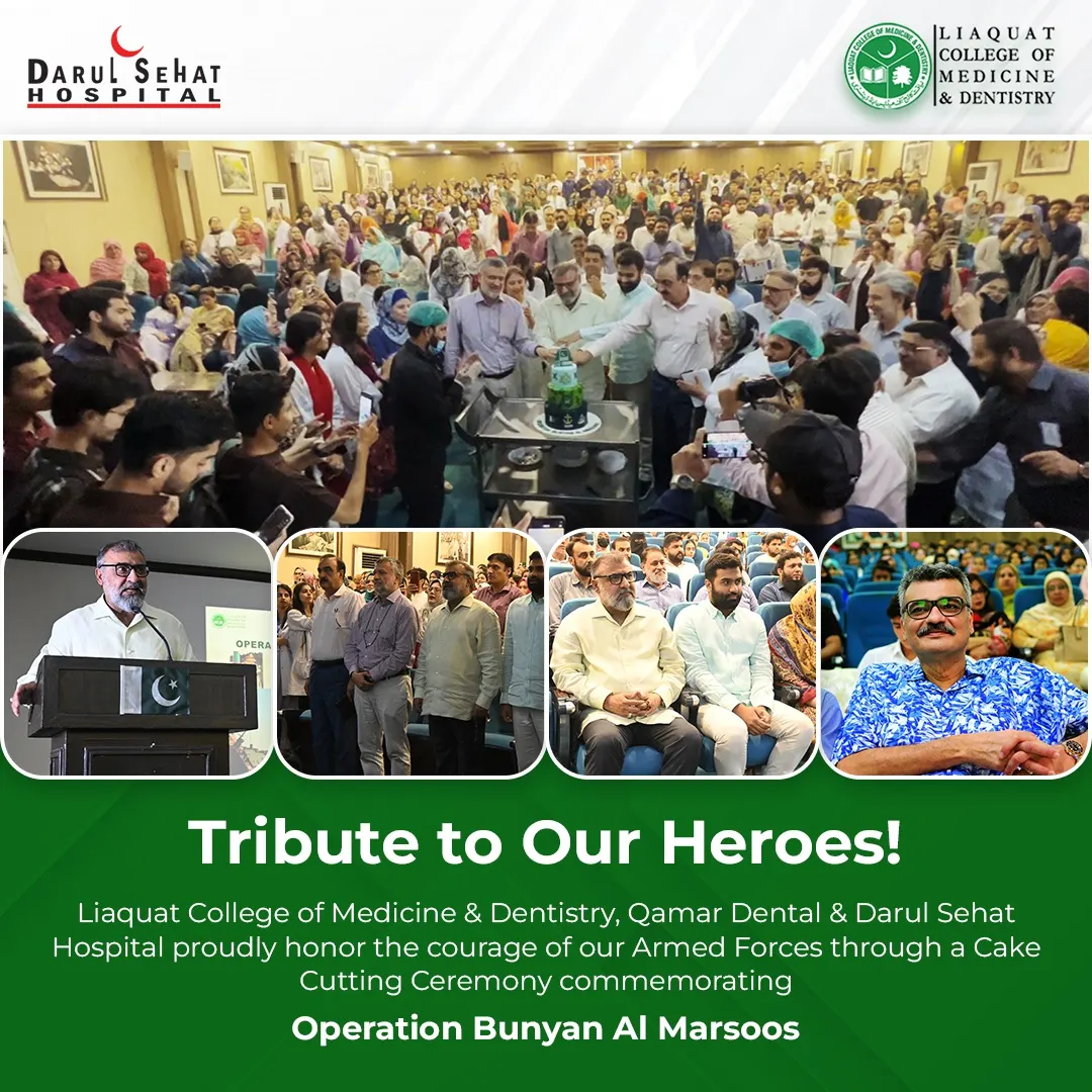 Darul Sehat Hospital campaign post