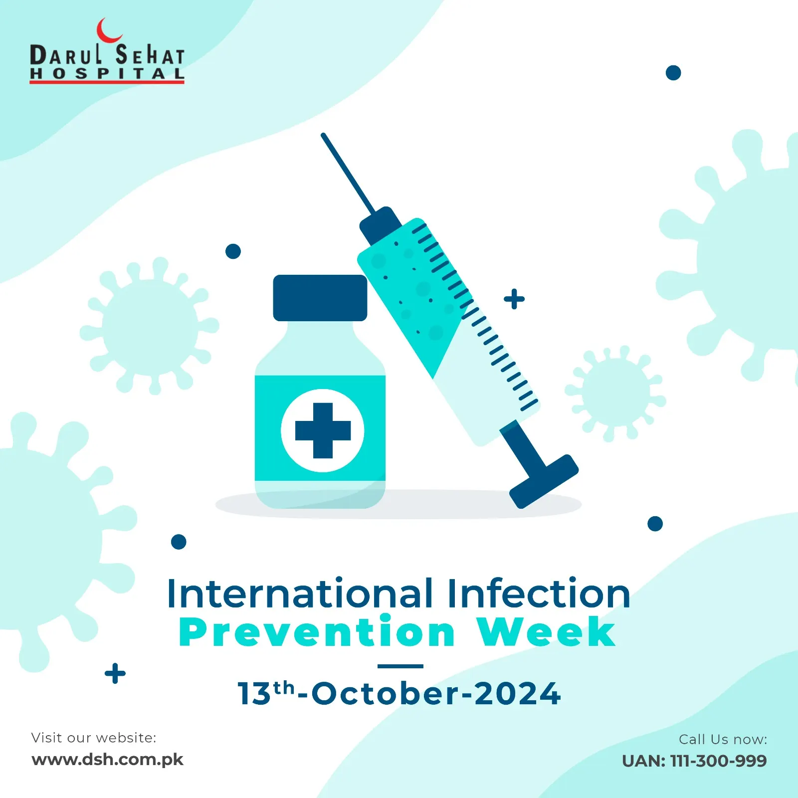 Darul Sehat Hospital campaign post