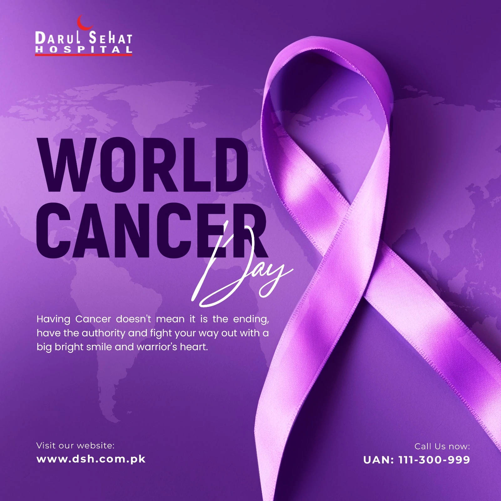 Darul Sehat Hospital campaign post