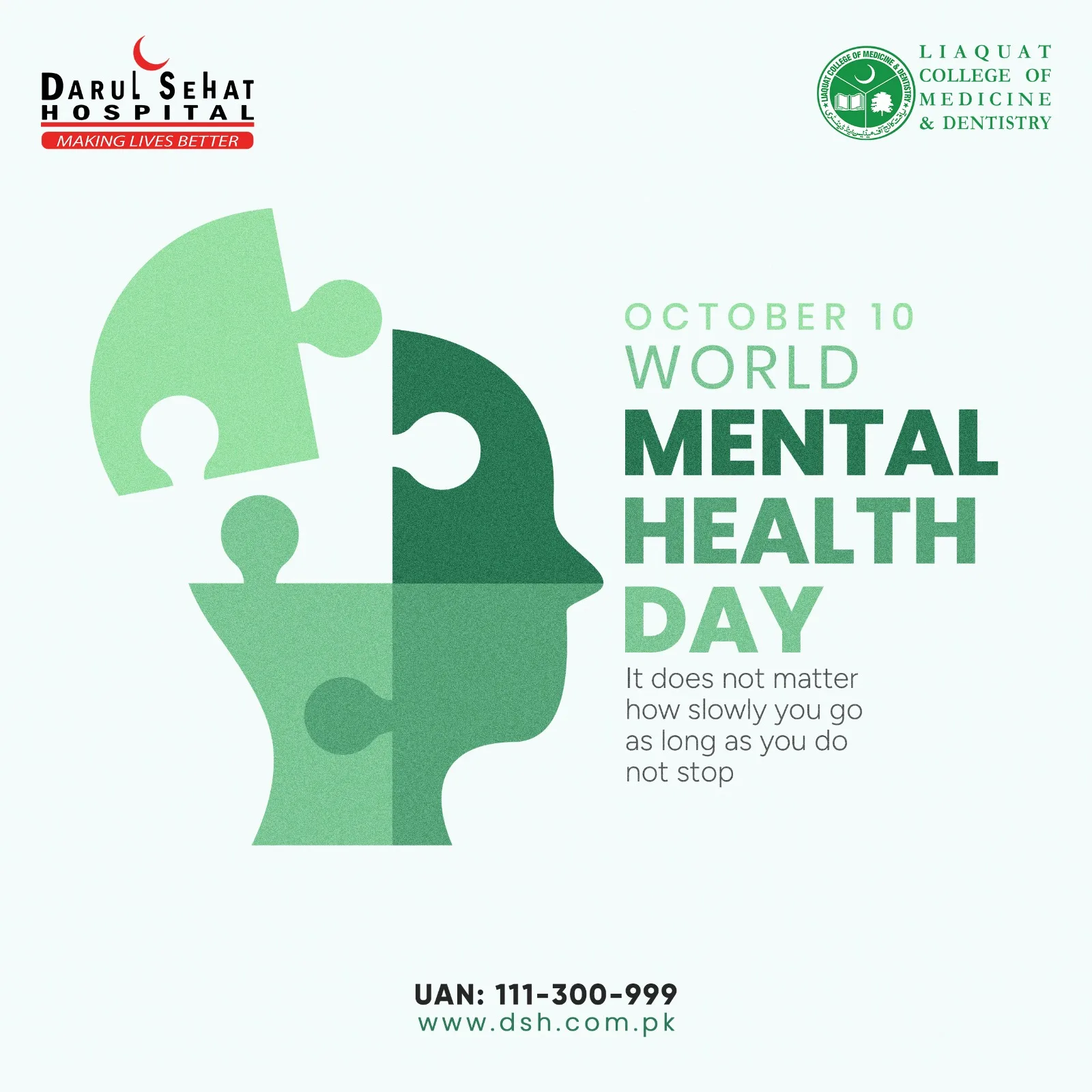 Darul Sehat Hospital campaign post