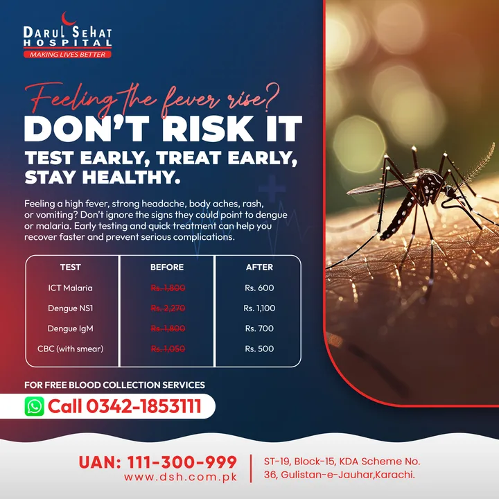 Darul Sehat Hospital campaign post