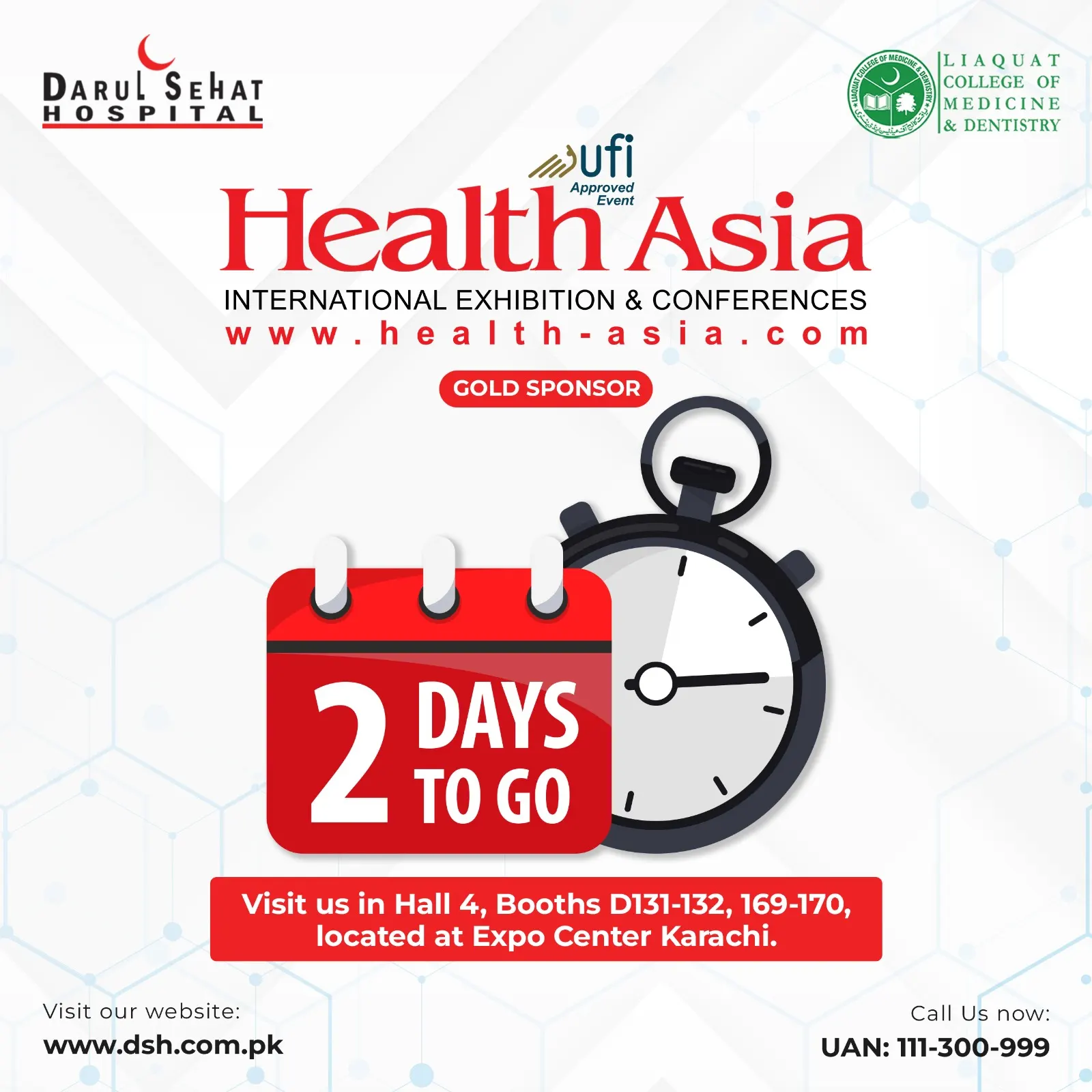 Darul Sehat Hospital campaign post