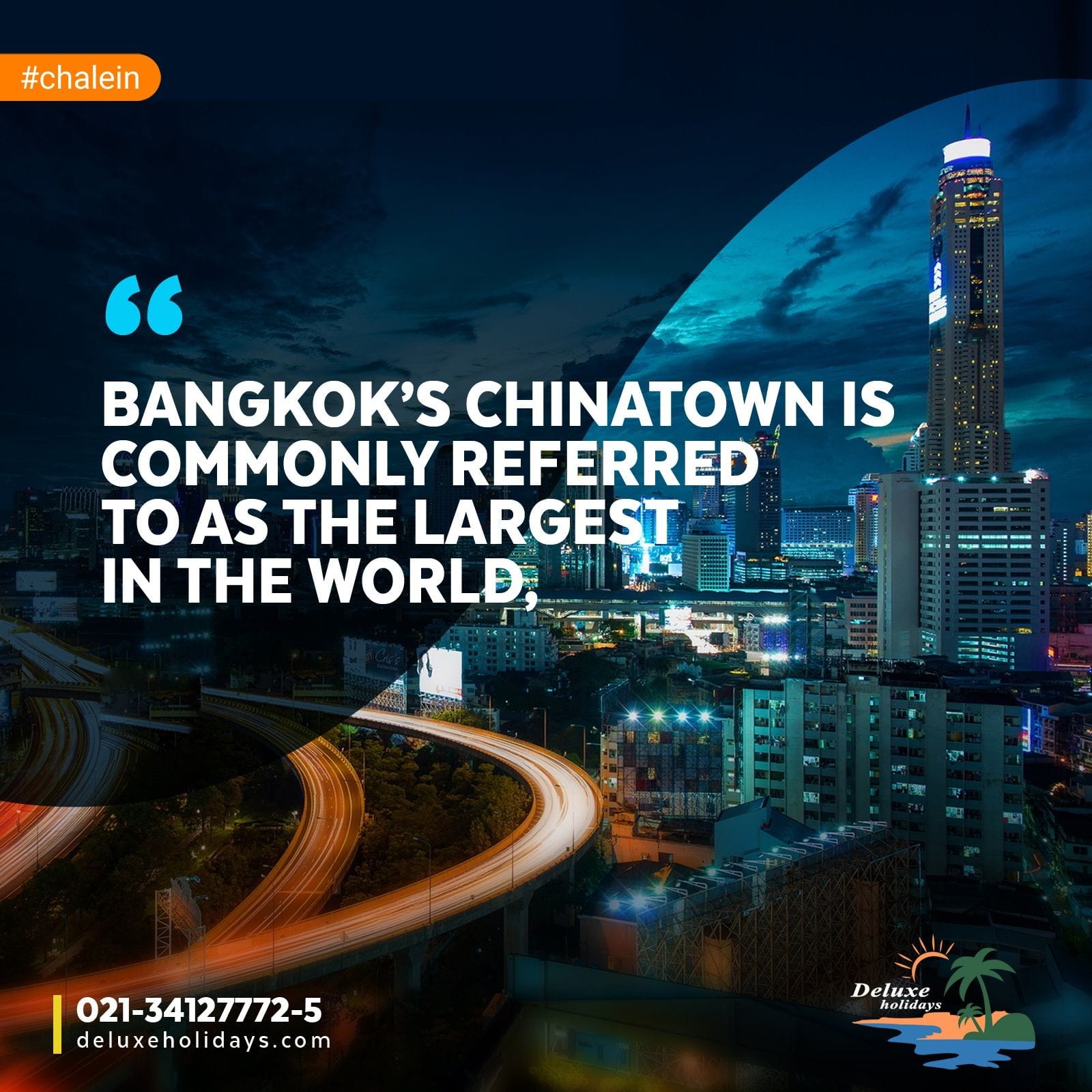 Deluxe Holidays campaign post