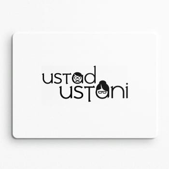 Ustad Ustani logo design, designer recommended