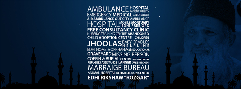 Edhi Foundation campaign post