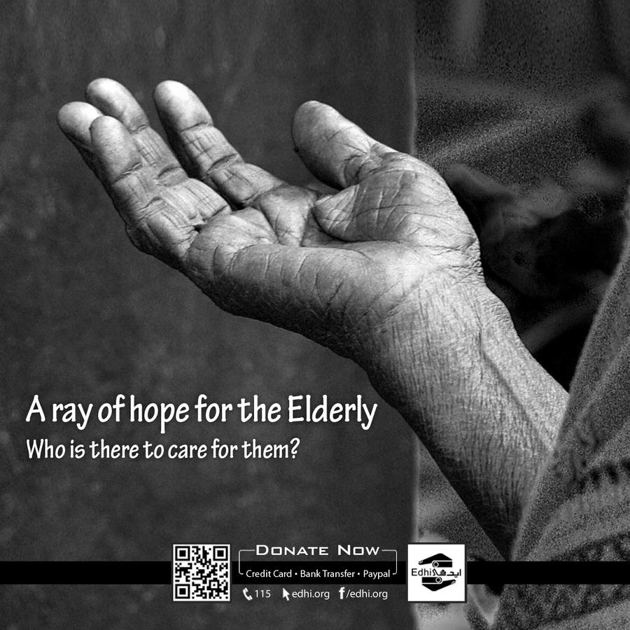 Edhi Foundation campaign post