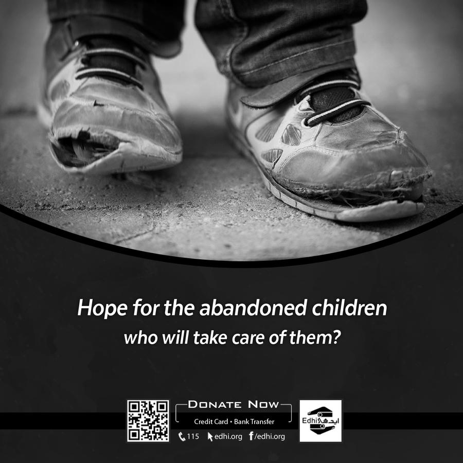 Edhi Foundation campaign post