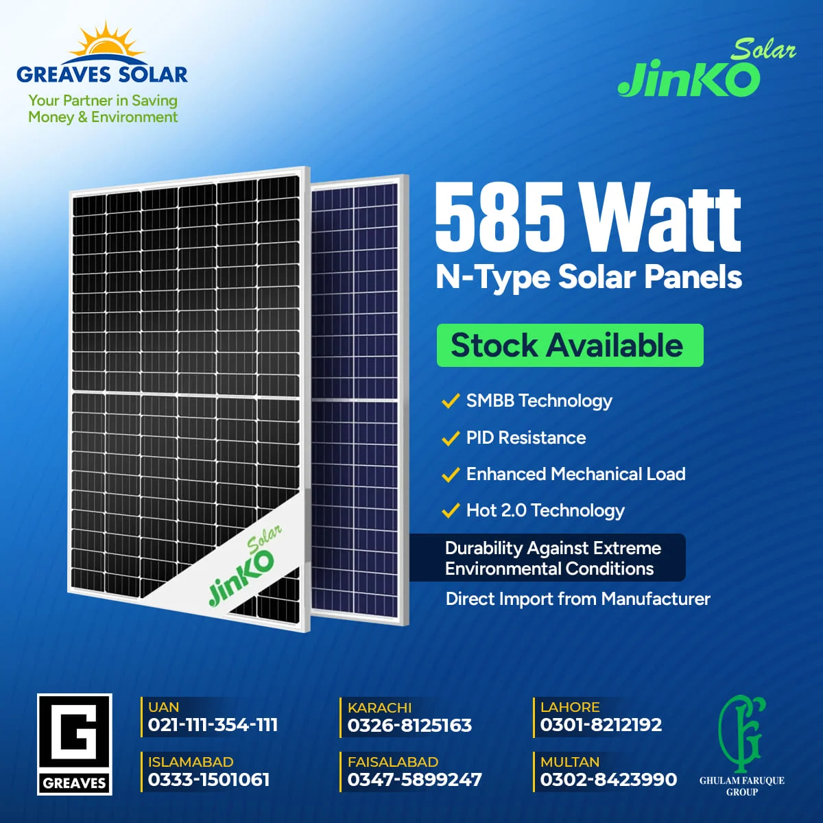 Greaves Solar campaign post