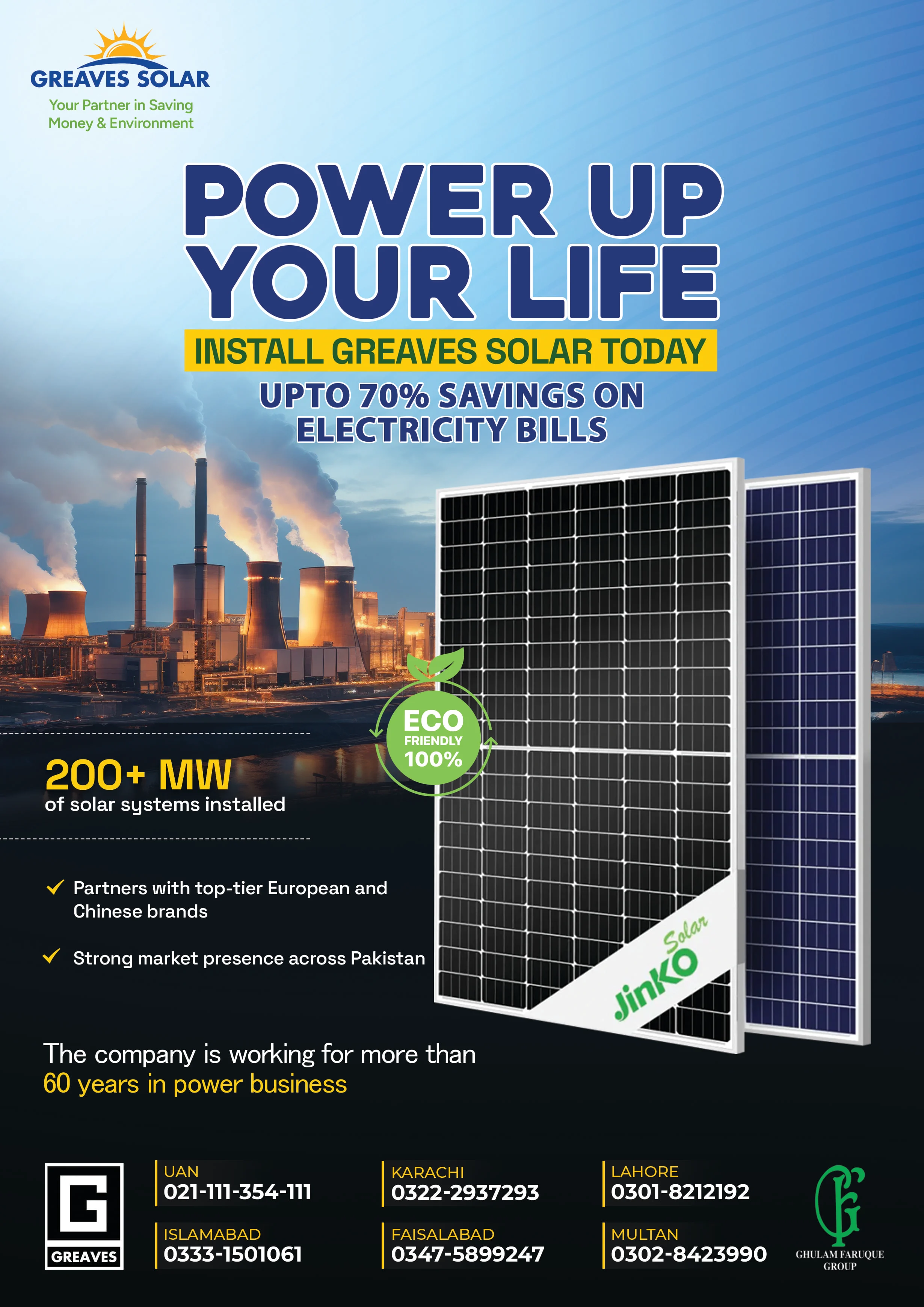 Greaves Solar campaign post