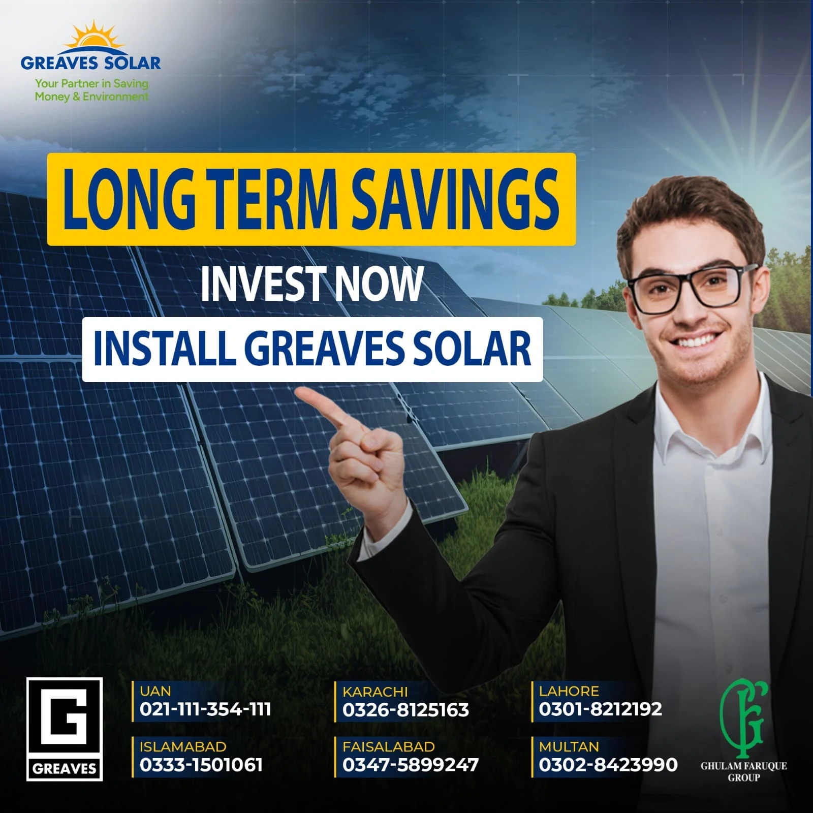Greaves Solar campaign post