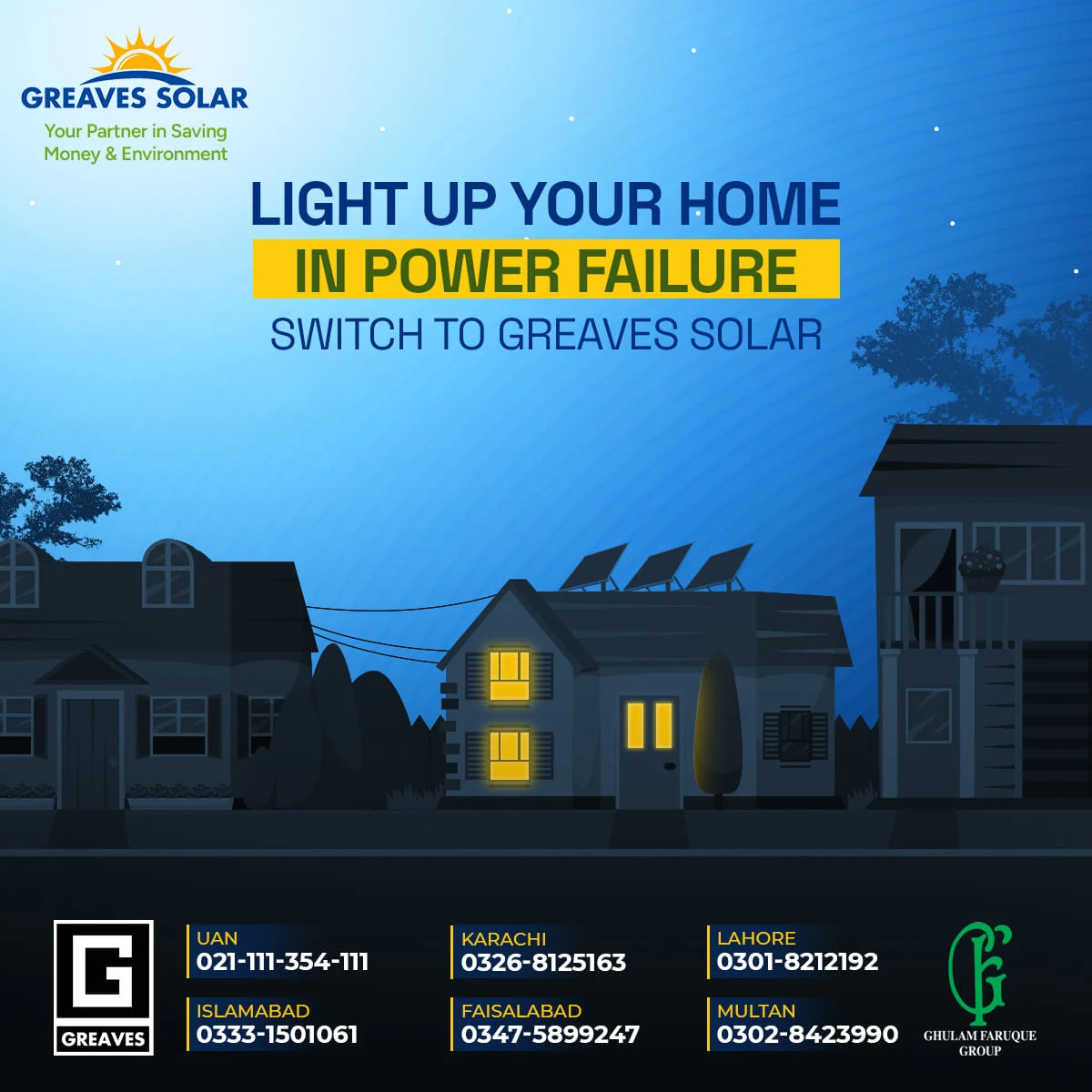 Greaves Solar campaign post