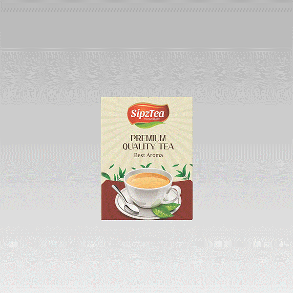 Boundless Technologies Sipz Tea packaging design