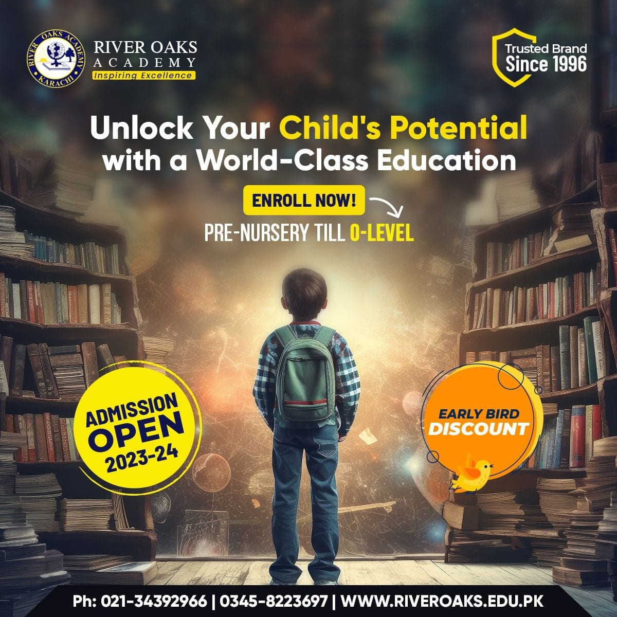 River Oaks Academy campaign post