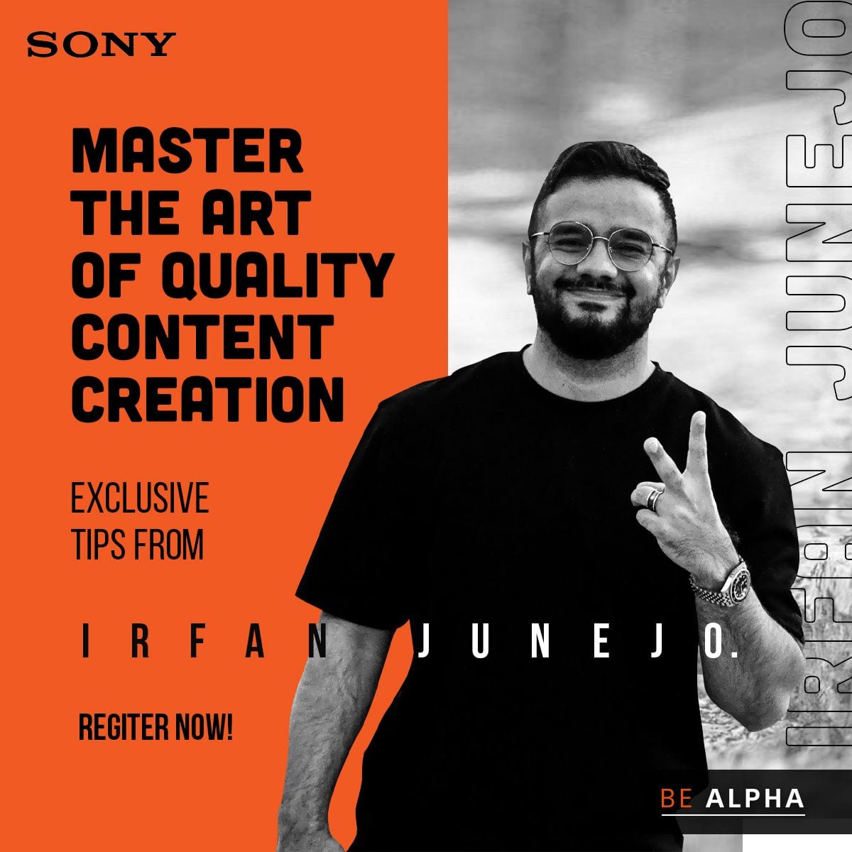 Sony Alpha campaign post