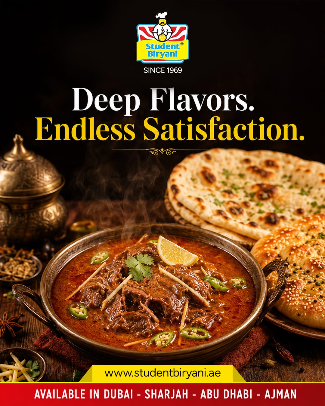 Student Biryani campaign post