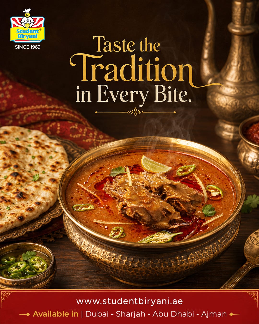 Student Biryani campaign post