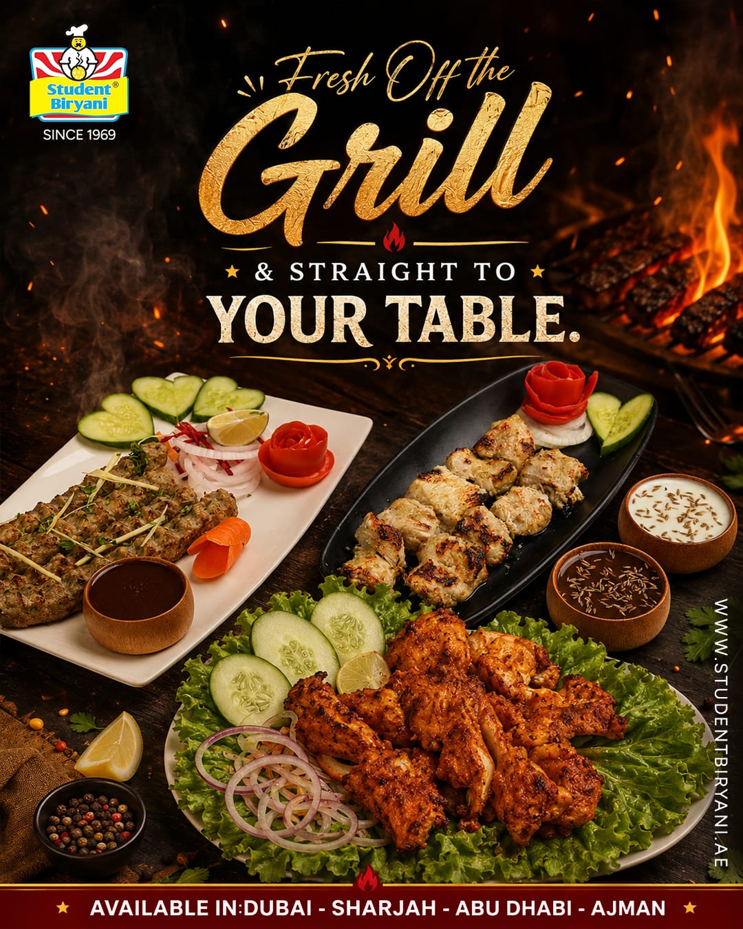 Student Biryani campaign post