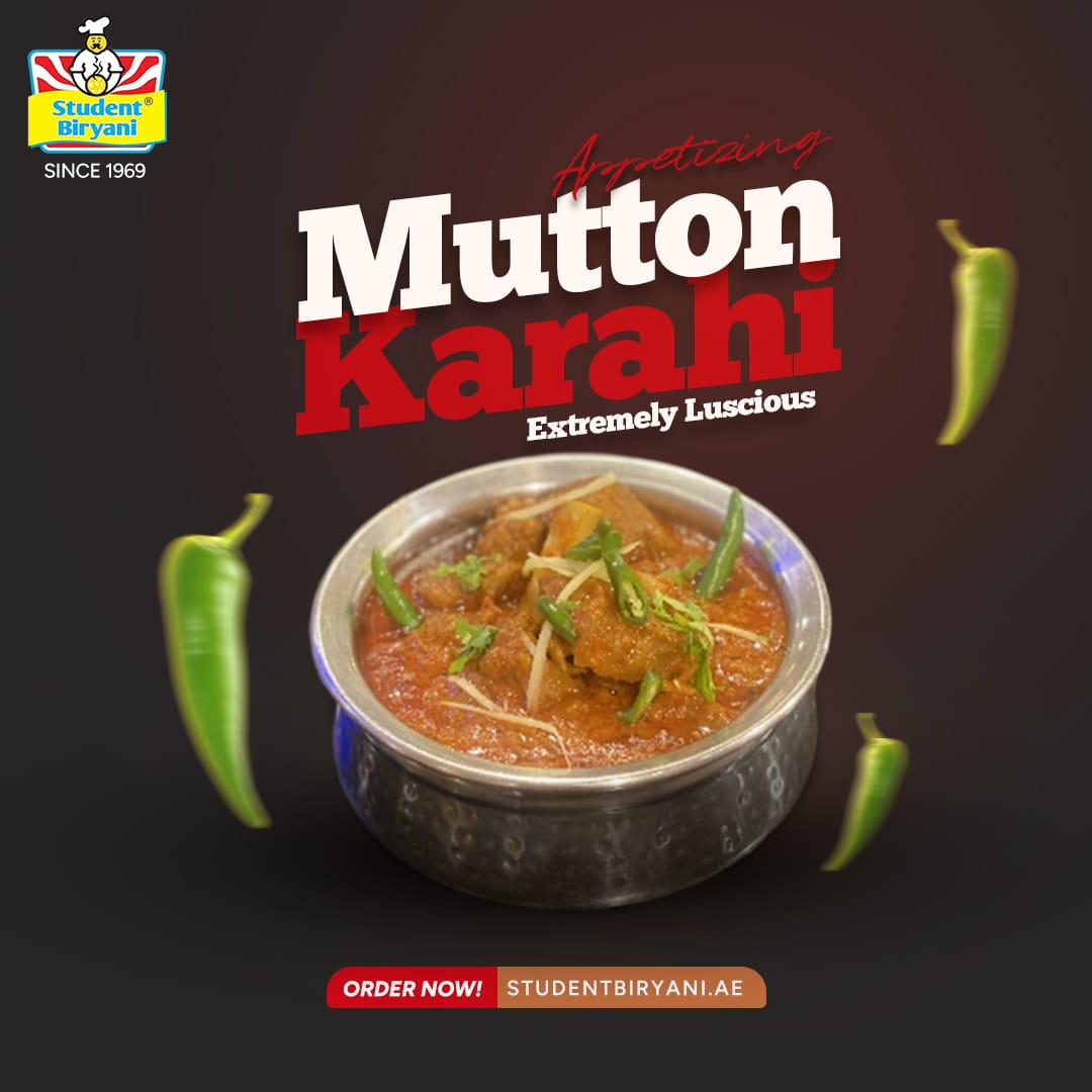 Student Biryani campaign post