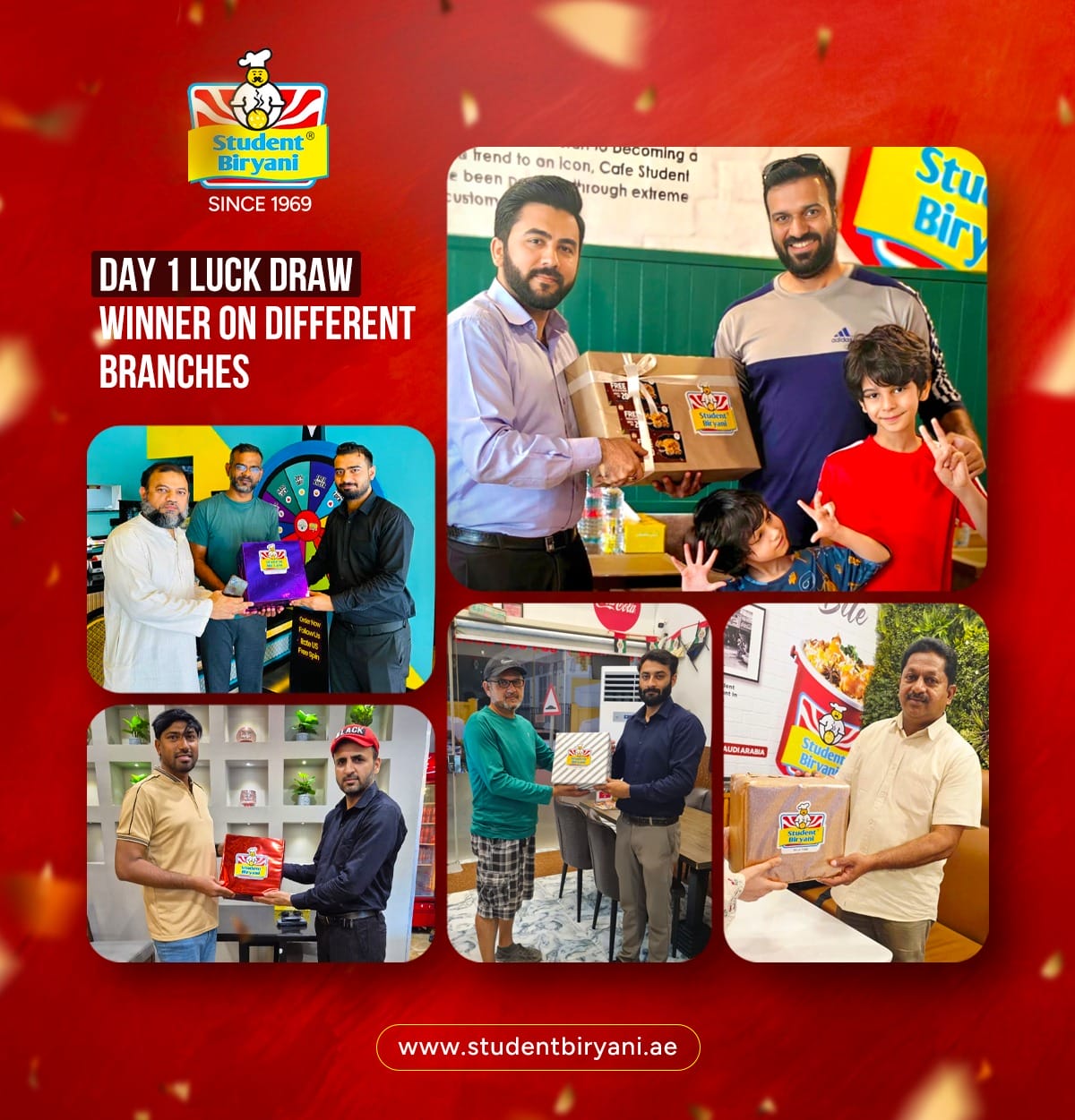 Student Biryani campaign post