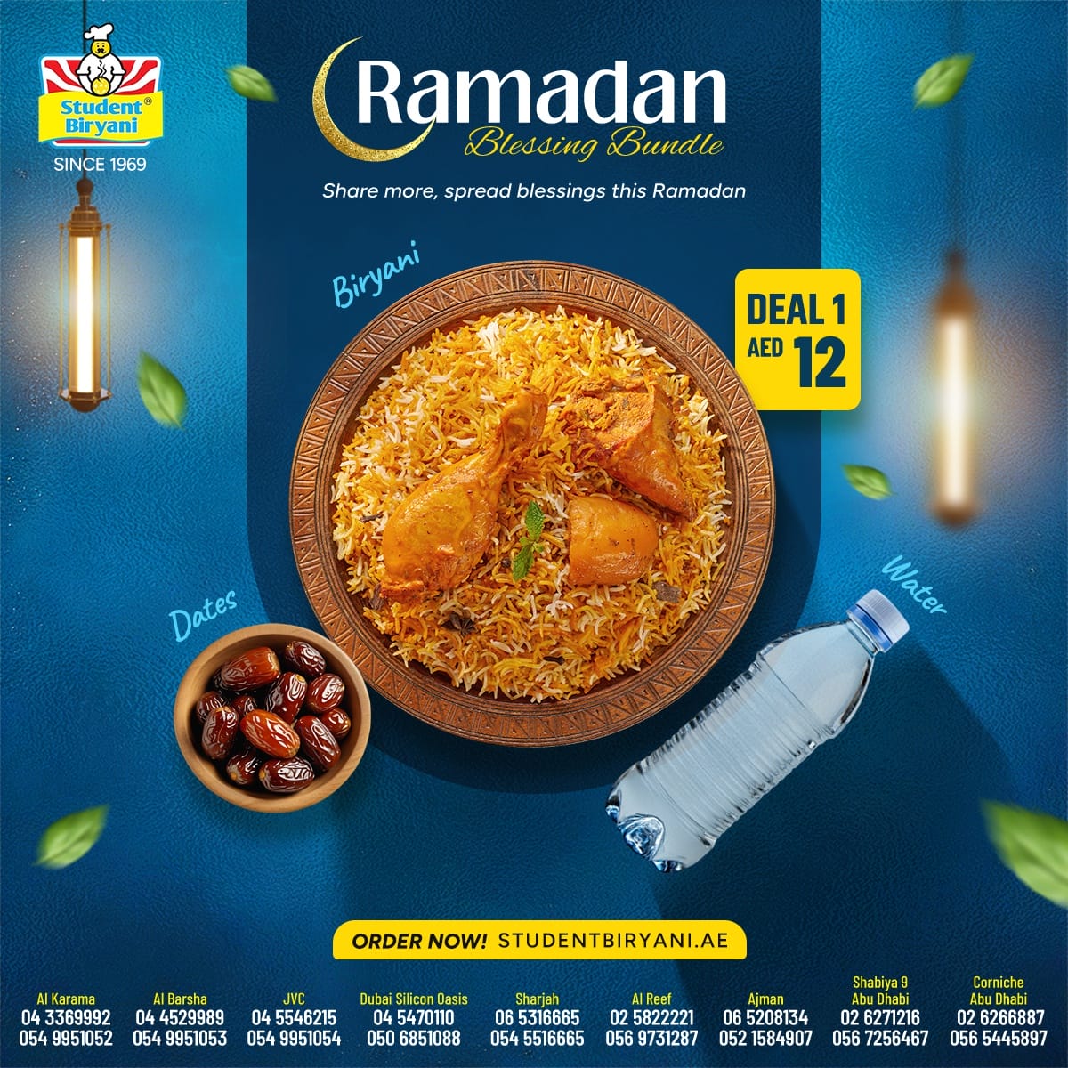 Student Biryani campaign post