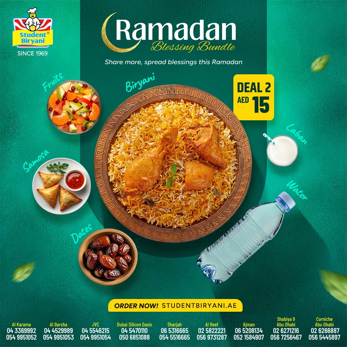 Student Biryani campaign post