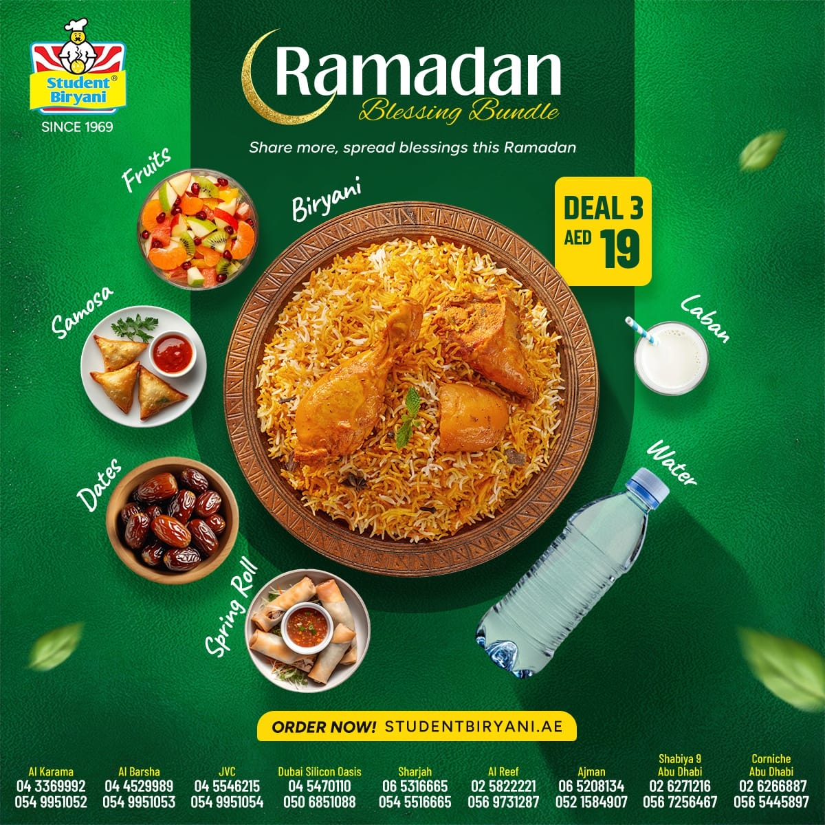 Student Biryani campaign post