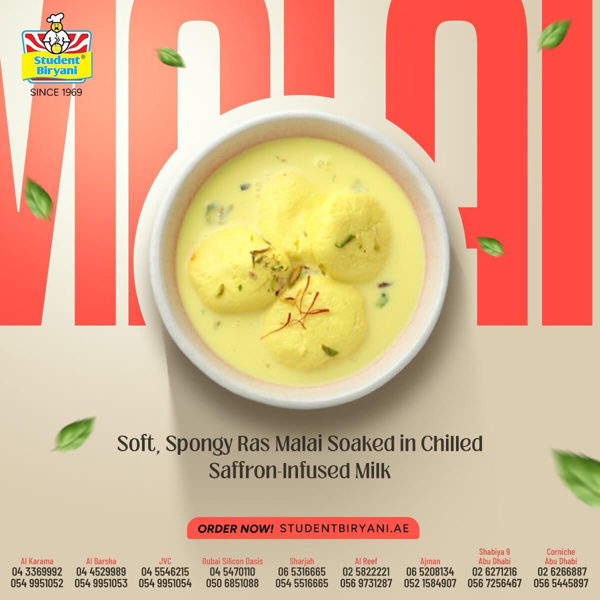 Student Biryani campaign post