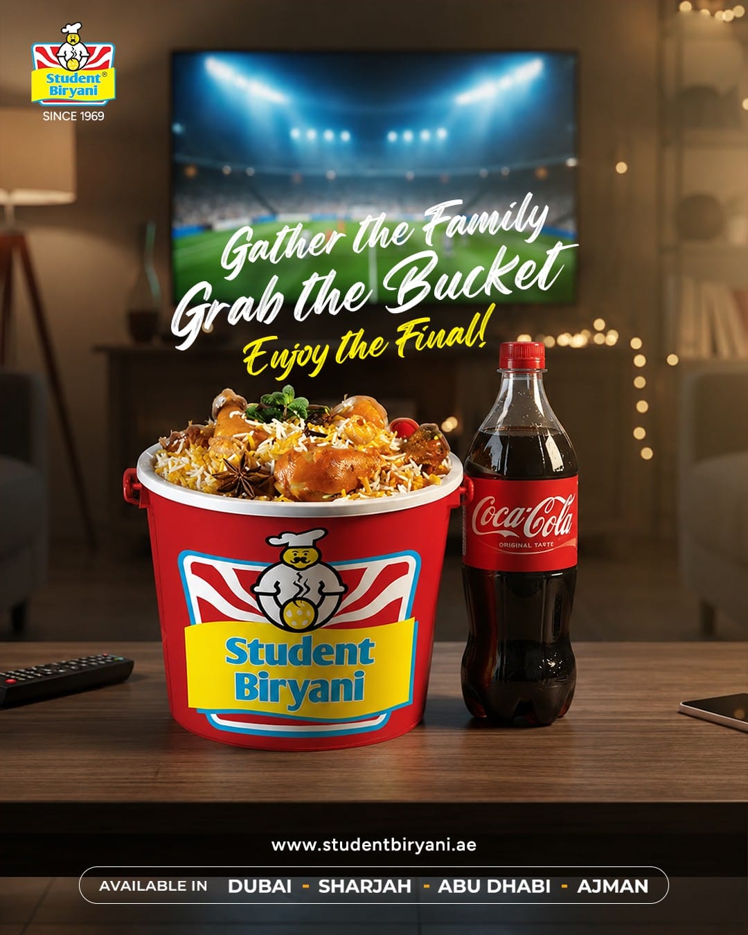 Student Biryani campaign post