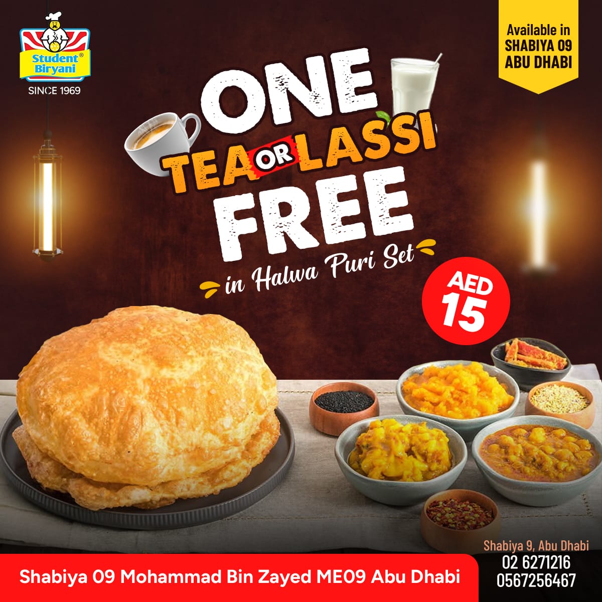 Student Biryani campaign post