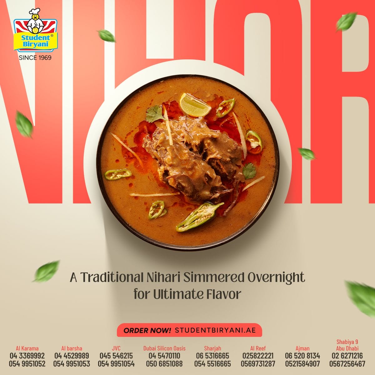 Student Biryani campaign post