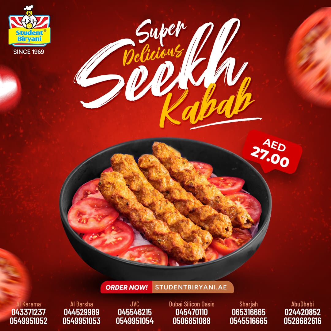 Student Biryani campaign post