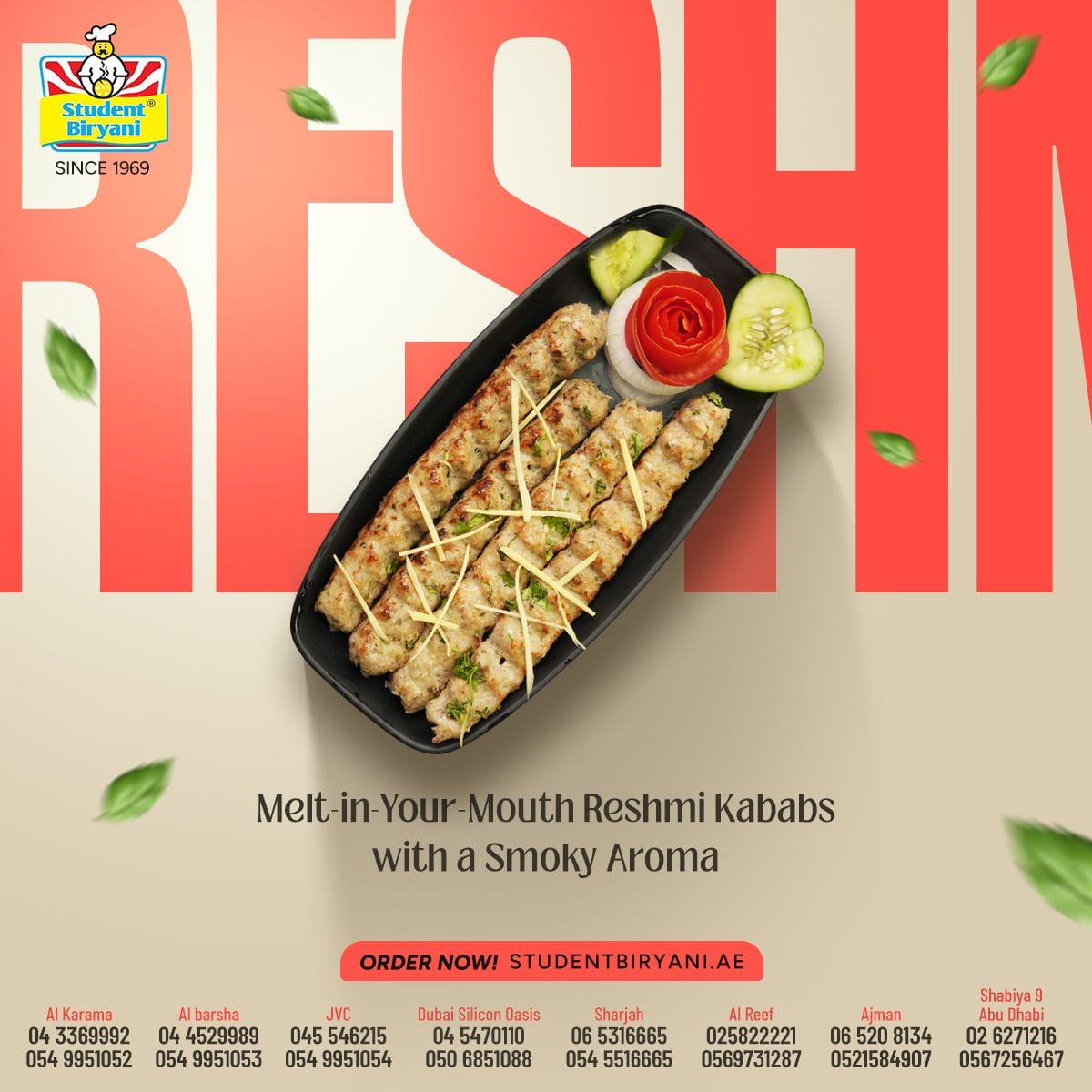 Student Biryani campaign post
