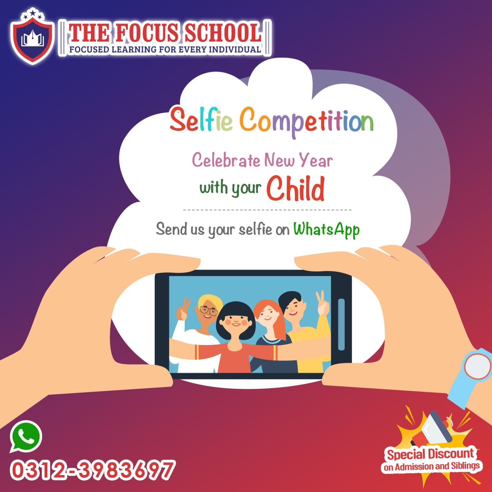 TFS School campaign post