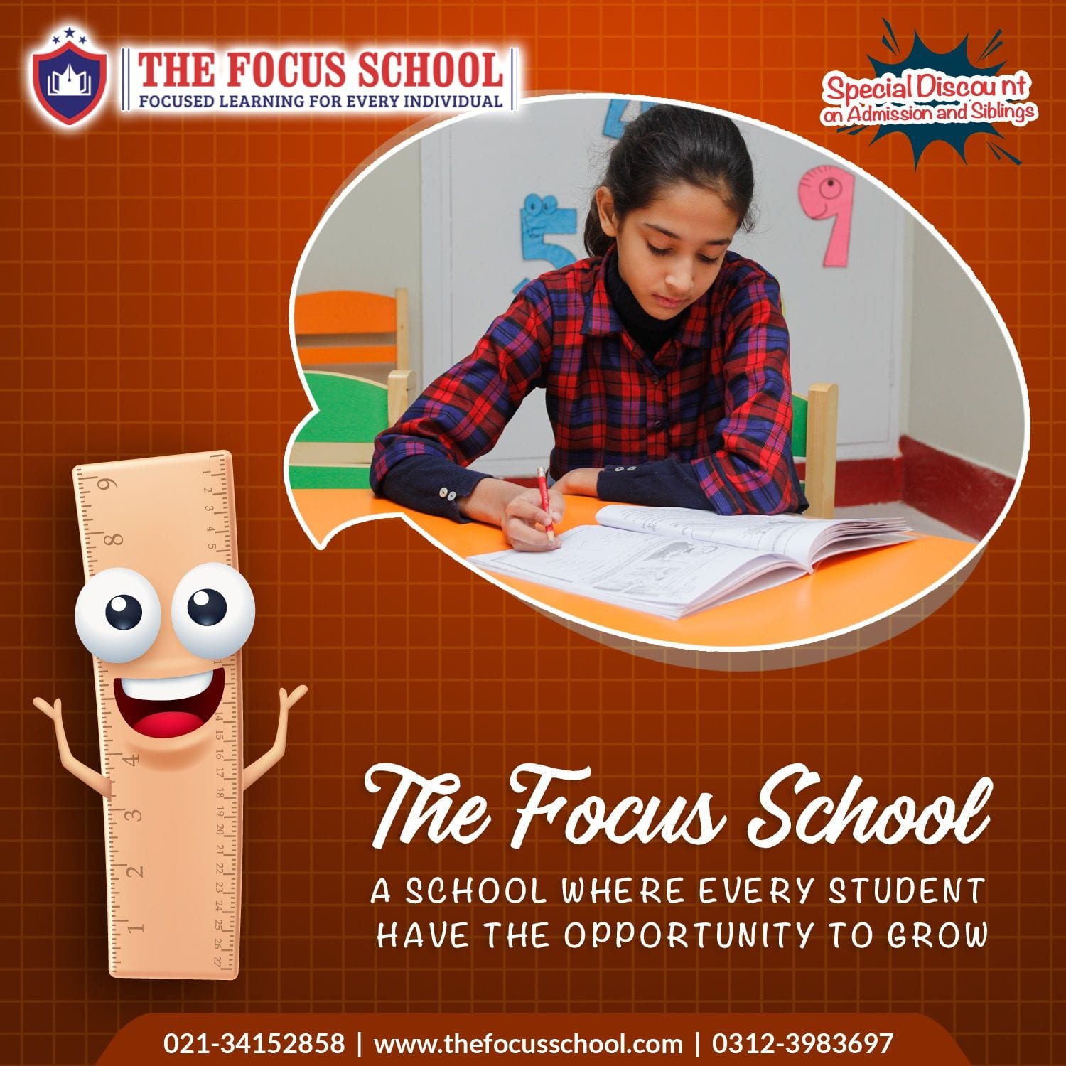 TFS School campaign post