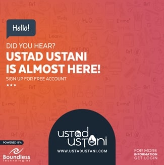 Ustad Ustani campaign post