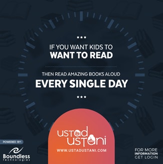 Ustad Ustani campaign post