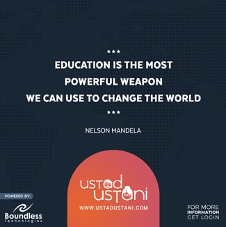 Ustad Ustani campaign post