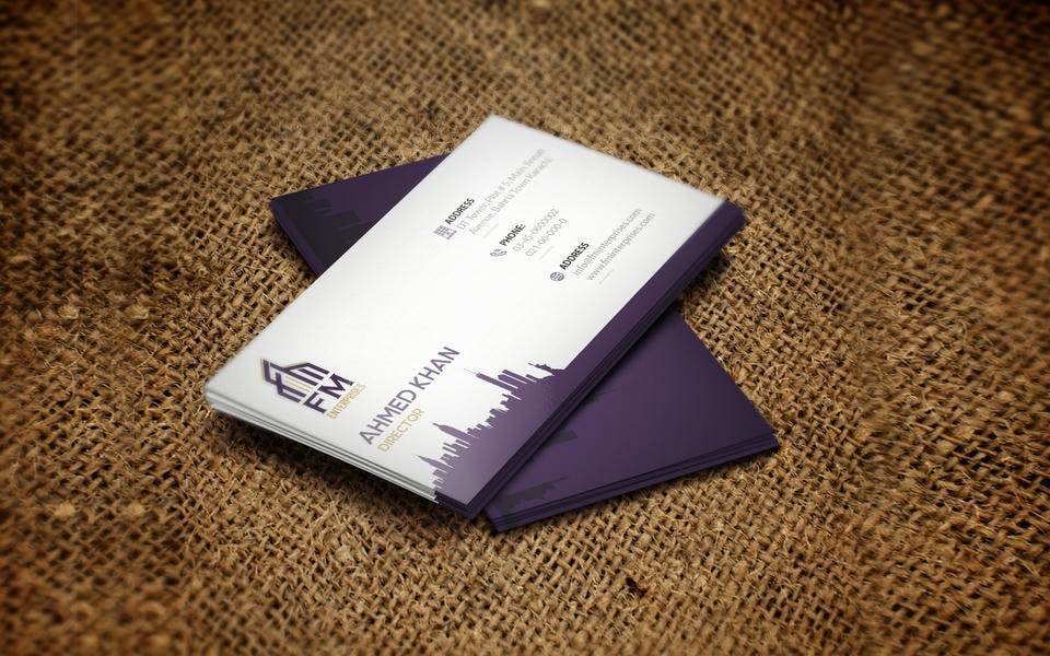Visiting cards