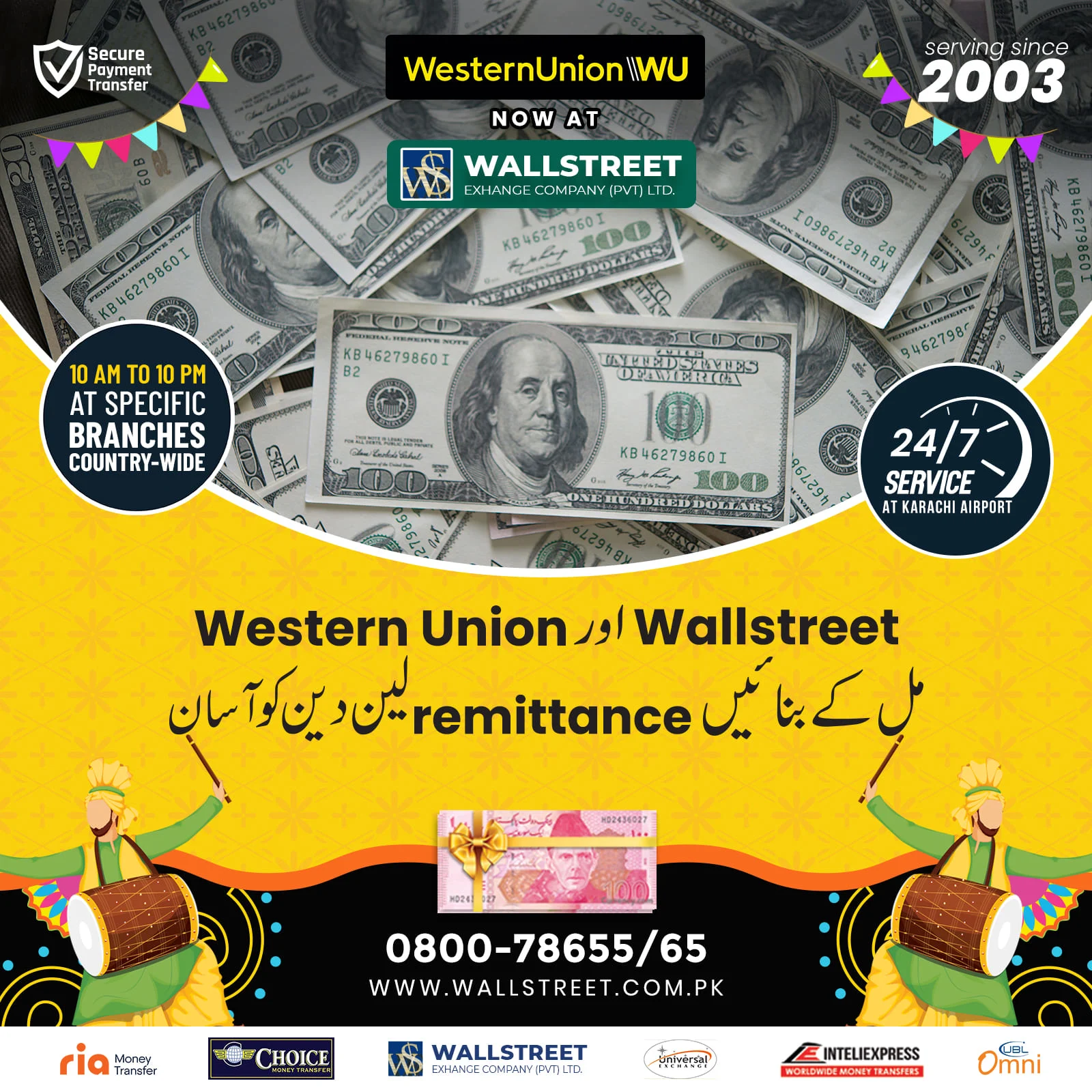 Wallstreet Exchange campaign post
