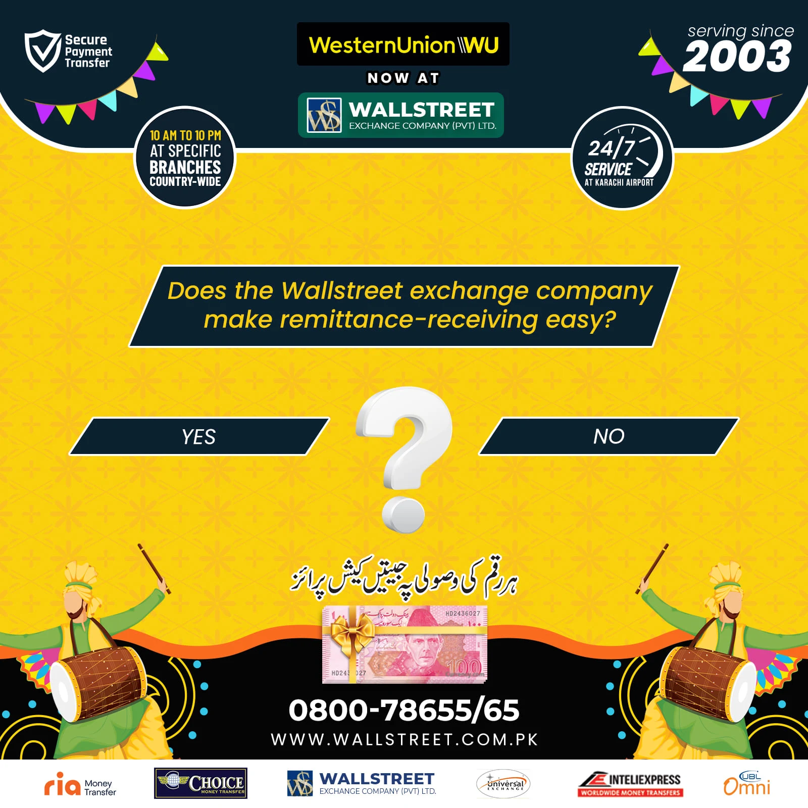 Wallstreet Exchange campaign post